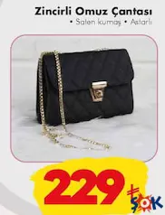 ZİNCİRLİ OMUZ ÇANTASI